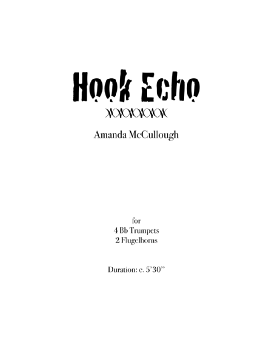 Hook Echo Hook Echo Brass Duet scores gallery preview page 1
