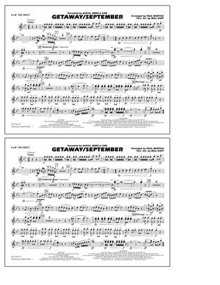 Getaway/September (arr. Paul Murtha) - 1st Bb Trumpet