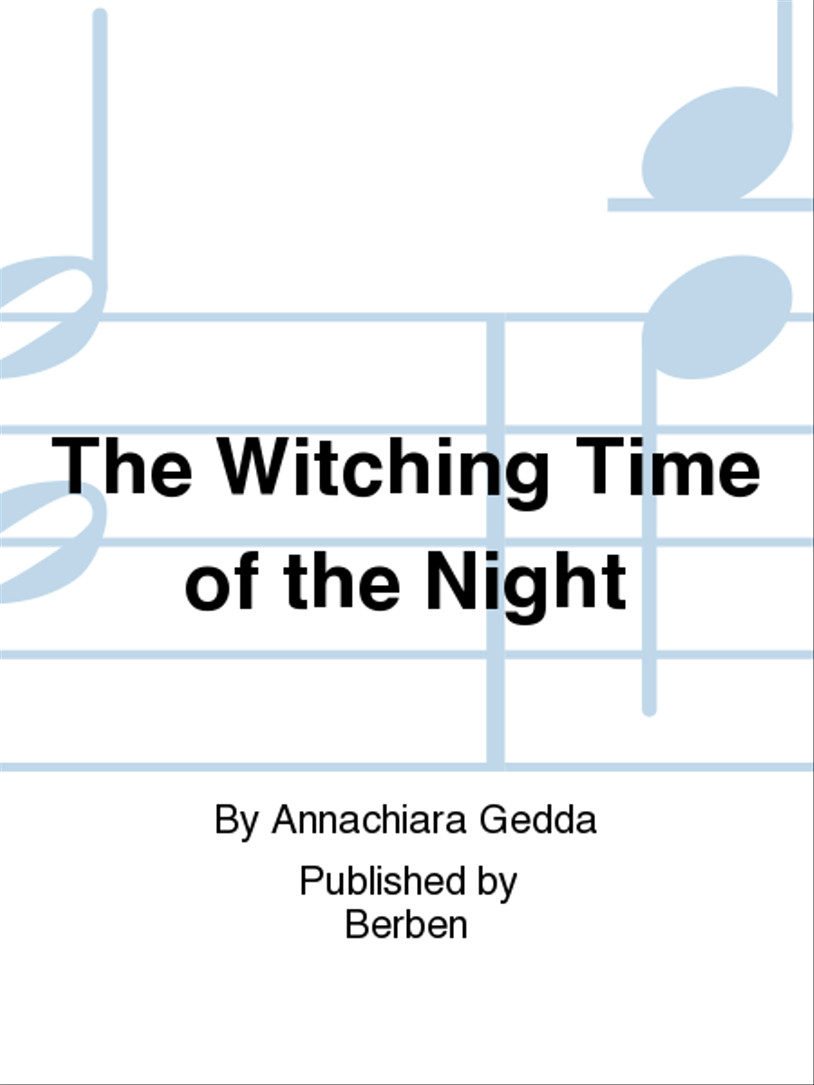The Witching Time of the Night Chamber Music scores gallery preview page 1