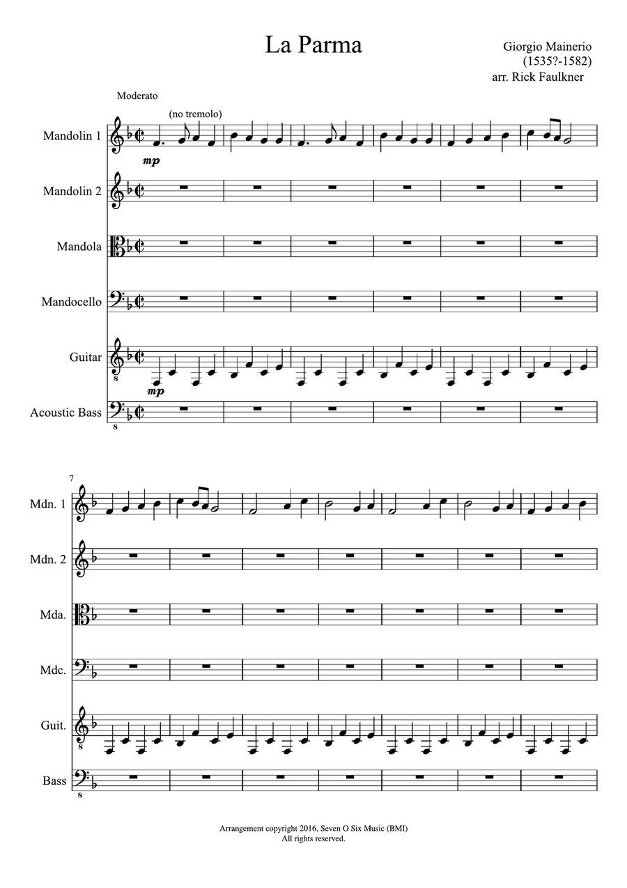La Parma Mandolin scores gallery preview page 2