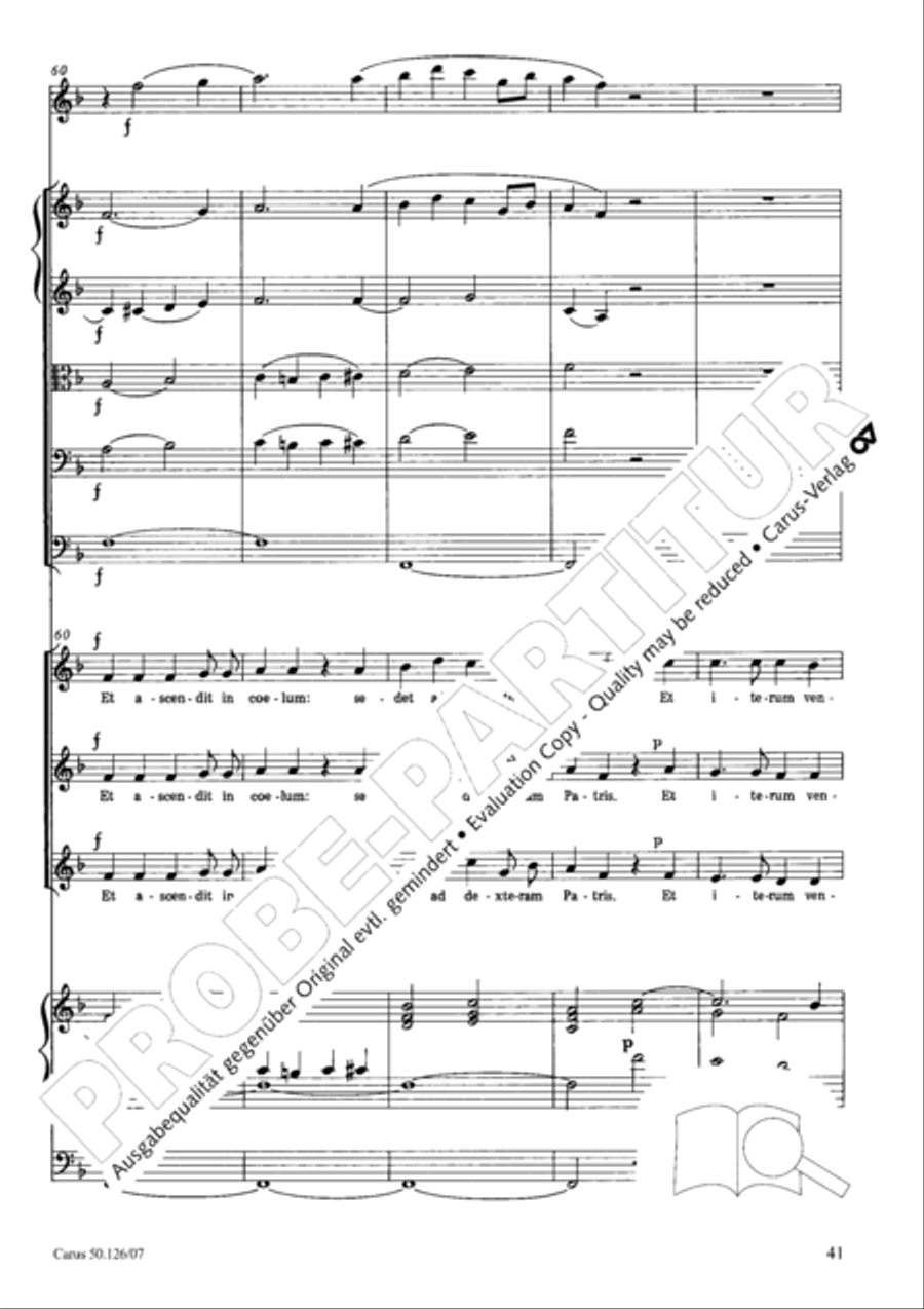 Mass in A major Mass in A major SSA scores gallery preview page 54