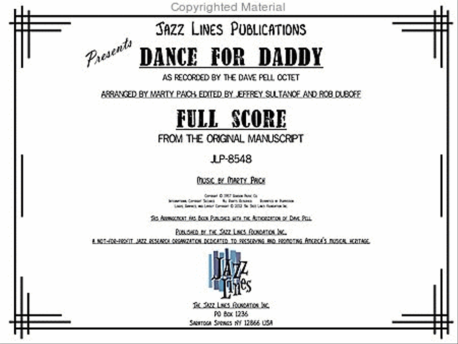 Dance For Daddy Chamber Music scores gallery preview page 2
