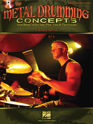 Book cover for Metal Drumming Concepts