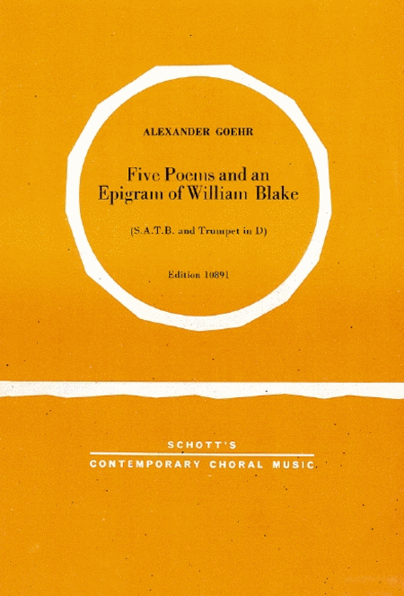 Poems 5 & An Epigram Of Wm. Blake