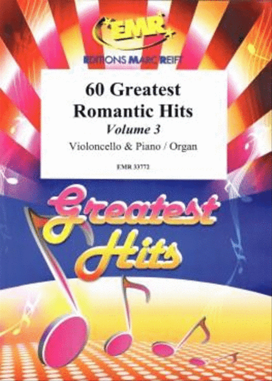 60 Greatest Romantic Hits Volume 3 Organ scores gallery preview page 1
