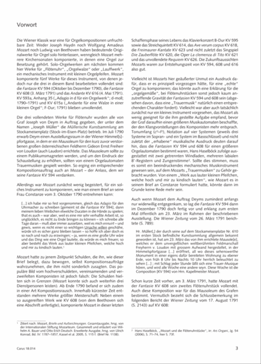 W. A. Mozart: Three organ works Organ scores gallery preview page 4