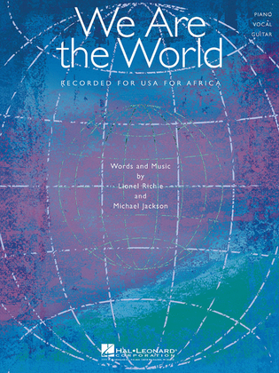 Book cover for We Are the World