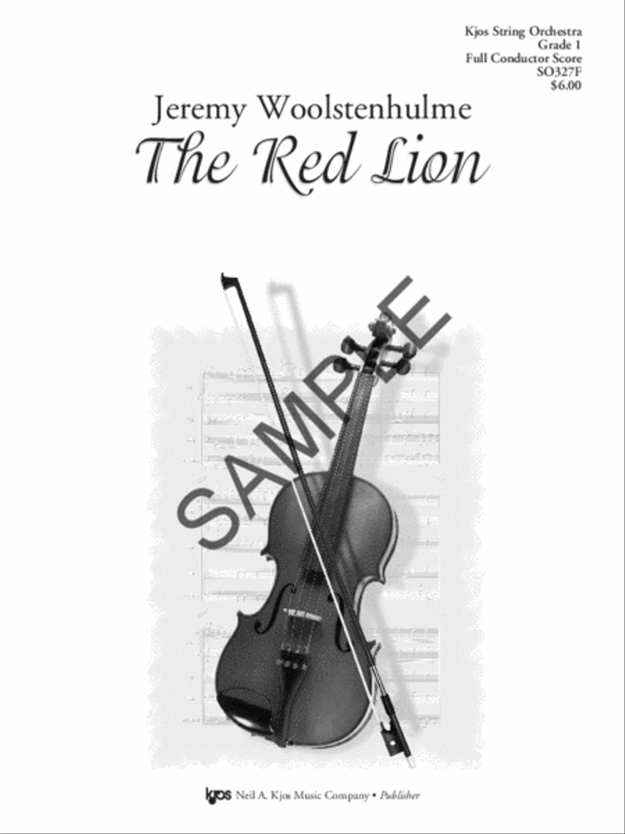 The Red Lion - Score String Orchestra scores gallery preview page 2