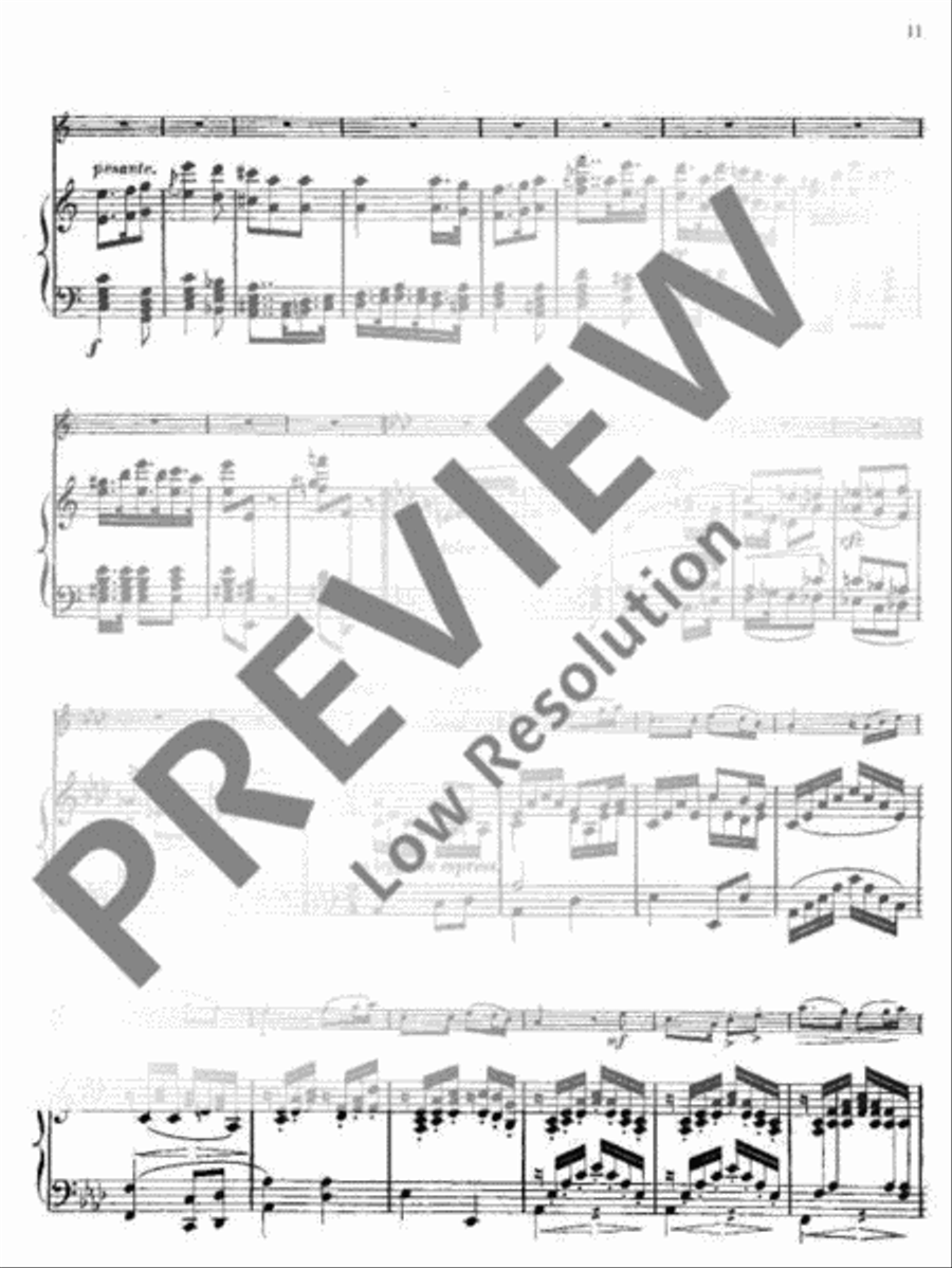 Fantaisie sur des airs écossais Flute scores gallery preview page 12
