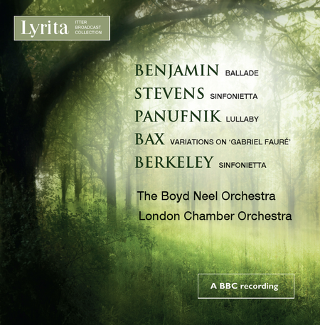 Benjamin, Stevens, Panufnik, Bax & Berkeley: Works for String Orchestra