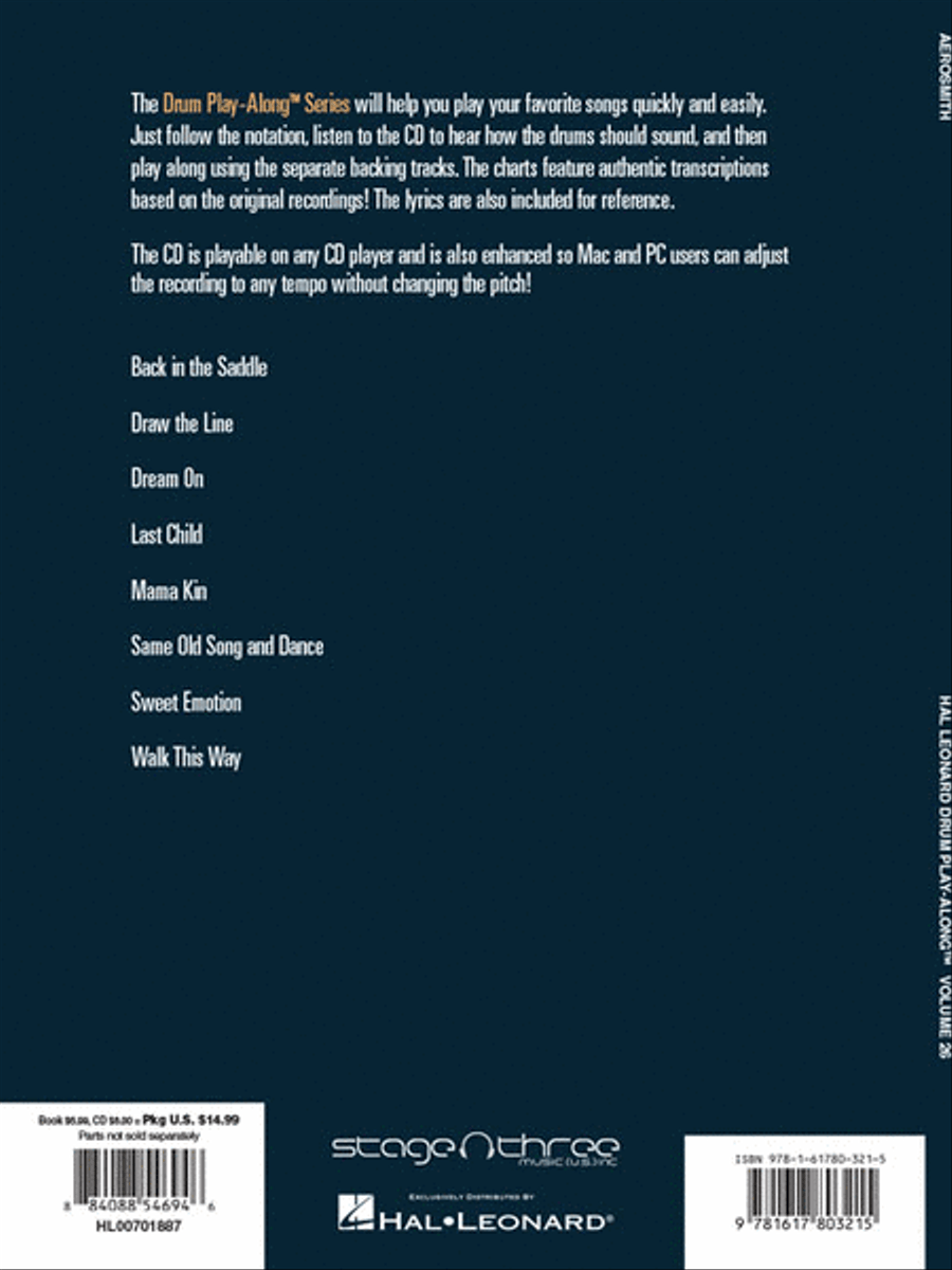Aerosmith Percussion scores gallery preview page 6