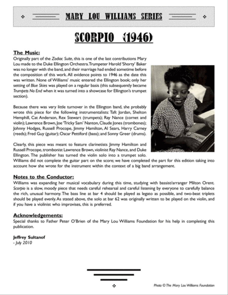 Scorpio Scorpio Big Band scores gallery preview page 3