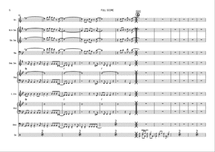 Shake It Off Tenor Saxophone scores gallery preview page 6