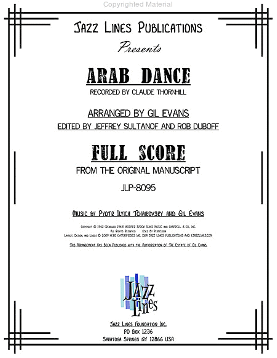 Arab Dance Big Band scores gallery preview page 2