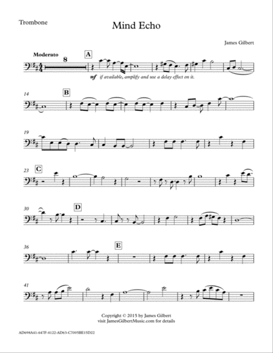 Mind Echo Mind Echo Piano scores gallery preview page 6