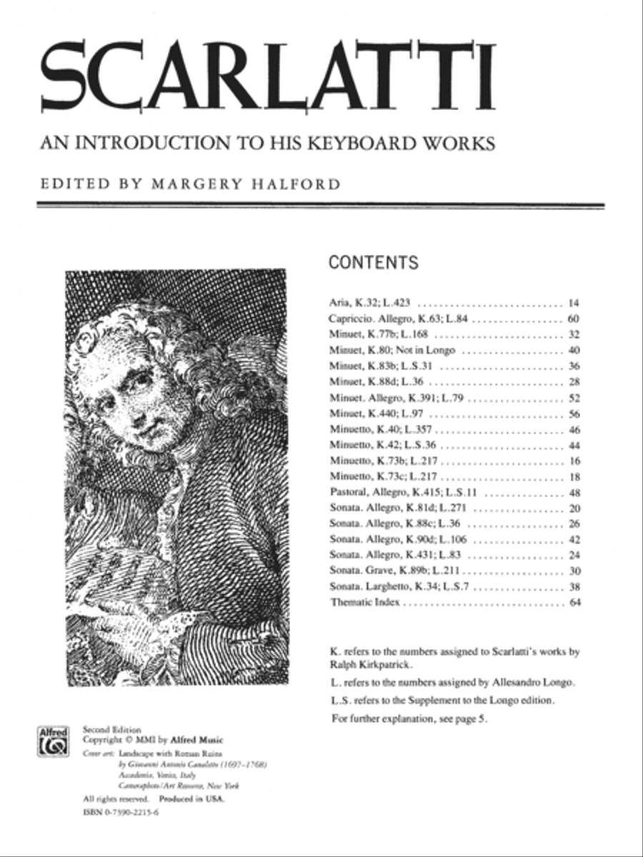 Scarlatti -- An Introduction to His Keyboard Works