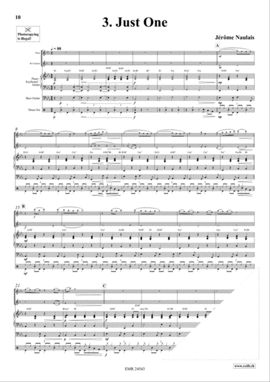 Play With Your Band Volume 3 Woodwind Ensemble scores gallery preview page 5