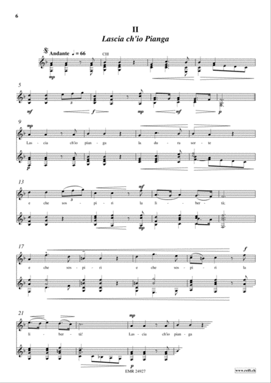 2 Arias Classical Guitar scores gallery preview page 4