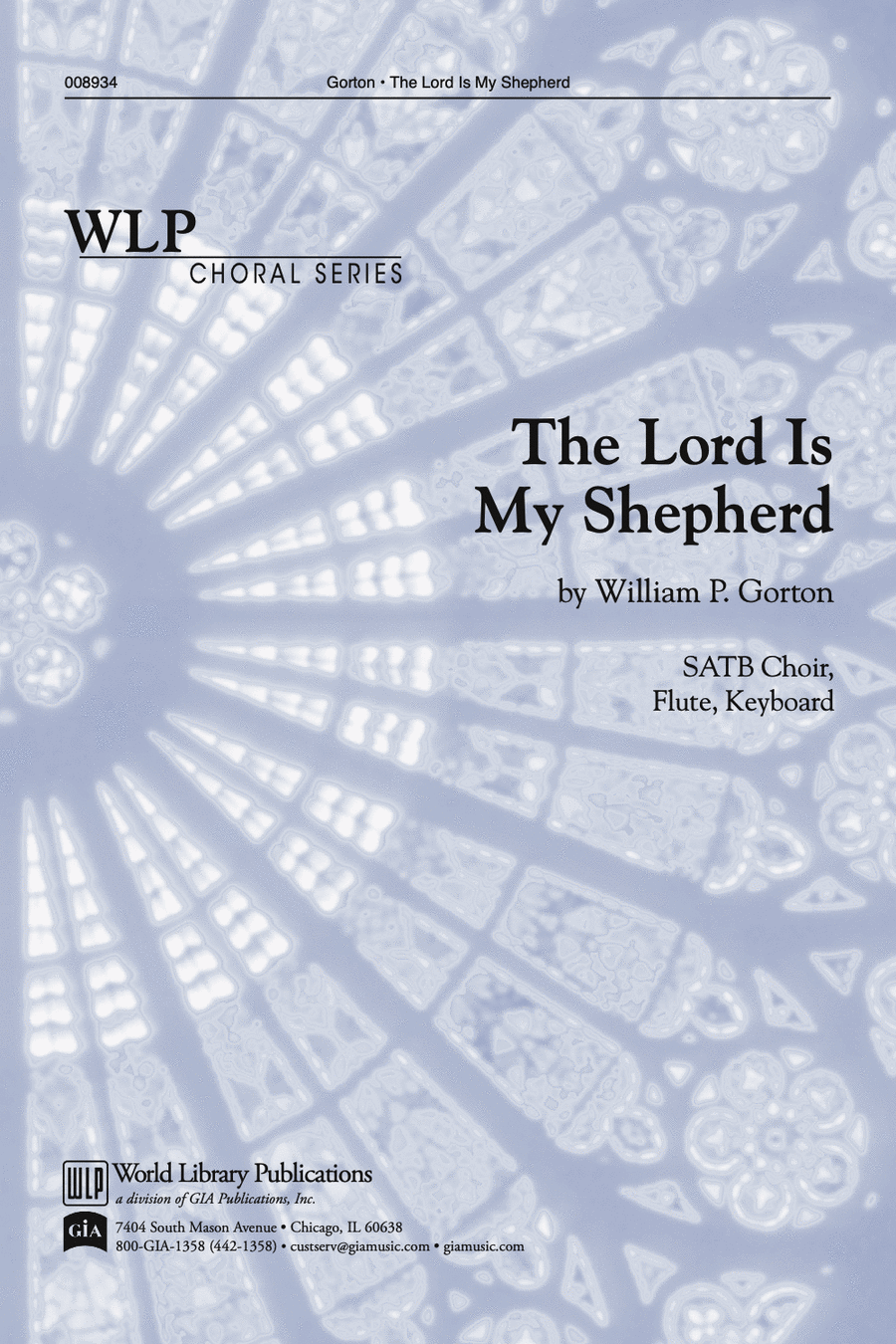 The Lord is My Shepherd 4-Part scores gallery preview page 1