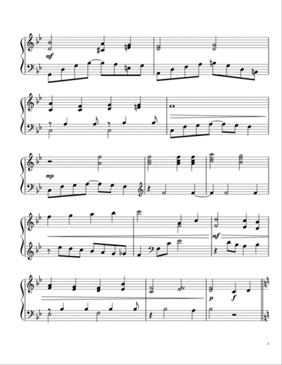 Spirit of God, Descend Upon My Heart Piano Solo scores gallery preview page 3