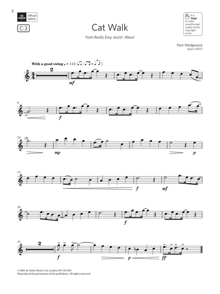 Cat Walk (from Really Easy Jazzin' About) (Grade 2 List C3 from the ABRSM Flute syllabus from 2022)