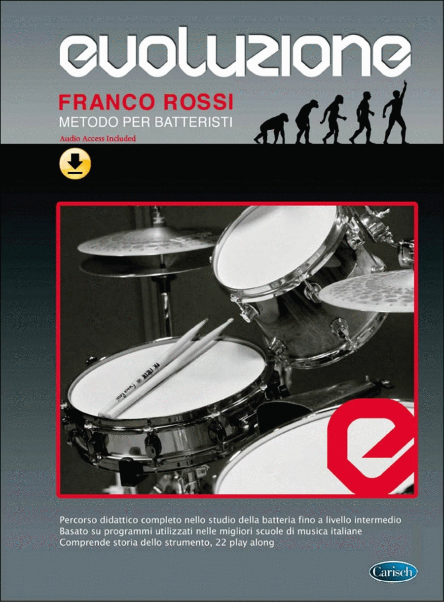 Evoluzione Metodo Per Batteristi Drums (Italian)