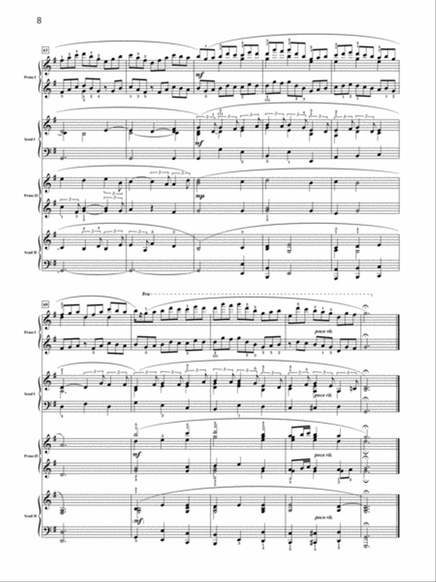 Jesu, Joy of Man's Desiring Small Ensemble scores gallery preview page 5