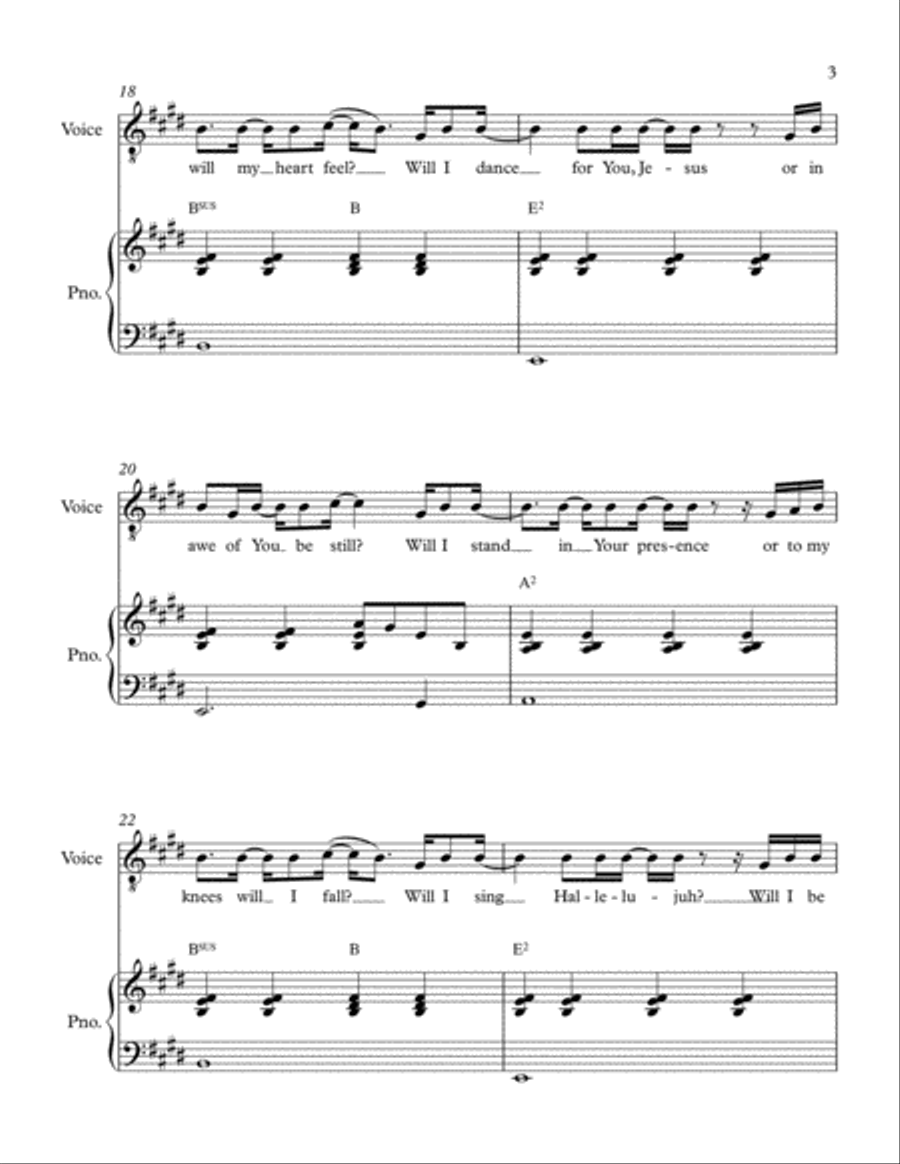 I Can Only Imagine Small Ensemble scores gallery preview page 3