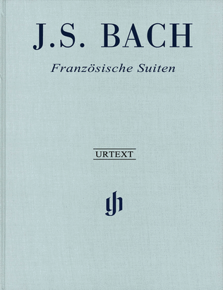 Book cover for French Suites BWV 812-817 Revised Edition Clothbound