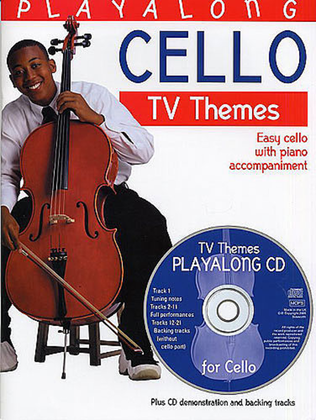 Book cover for Playalong Cello: TV Themes