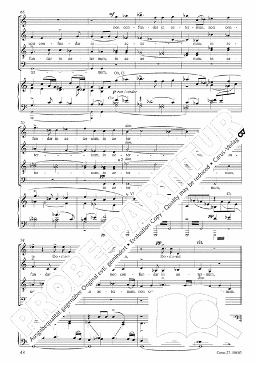 Te Deum 4-Part scores gallery preview page 49