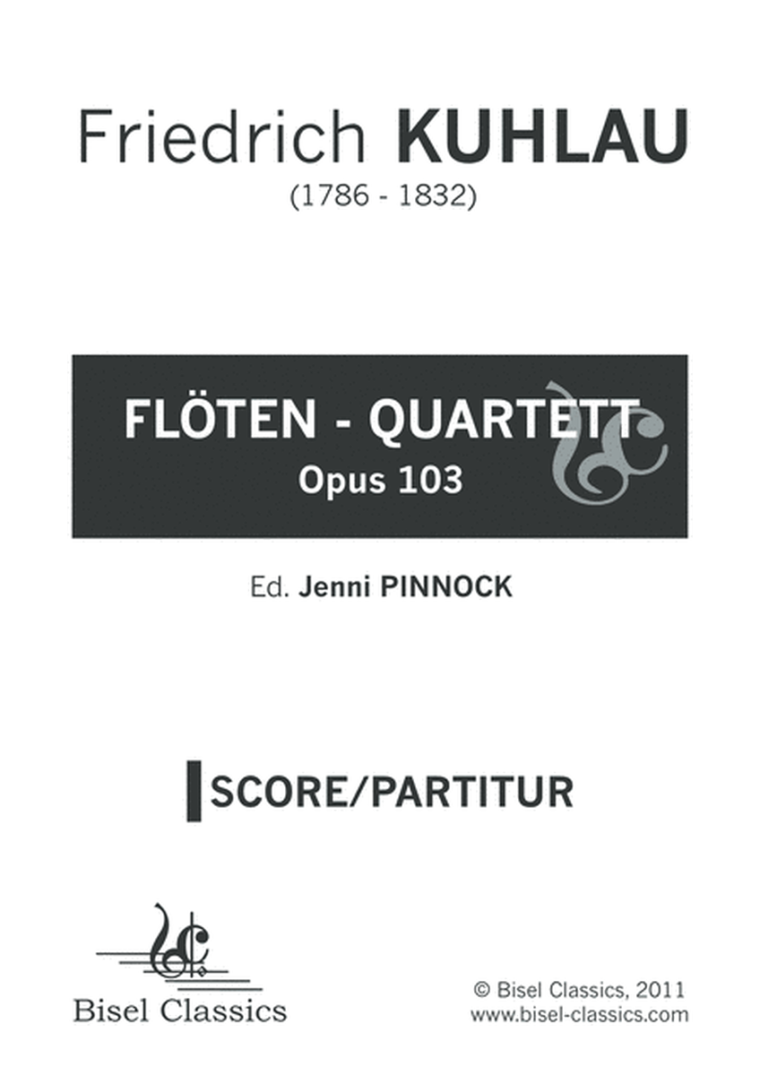 Flotenquartett, Opus 103