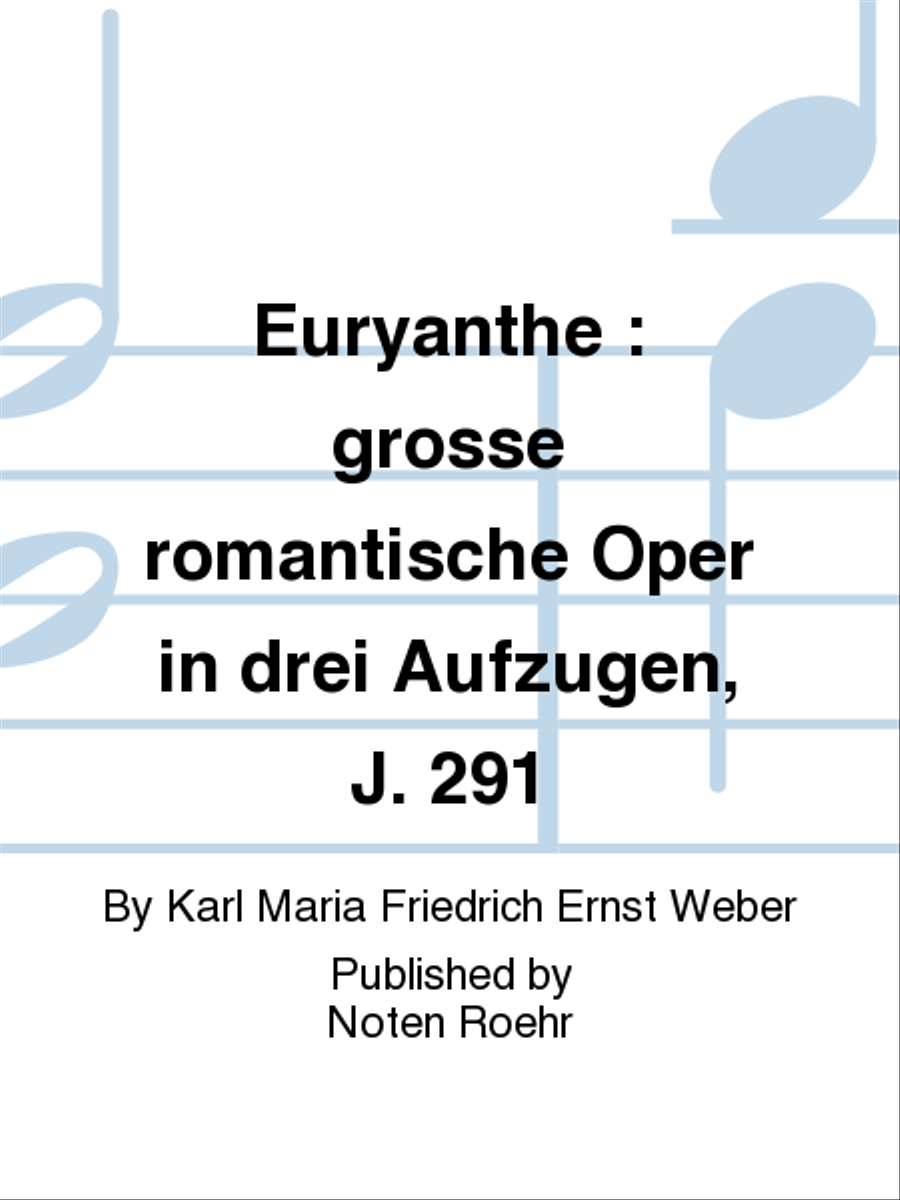 Euryanthe Euryanthe Voice scores gallery preview page 1