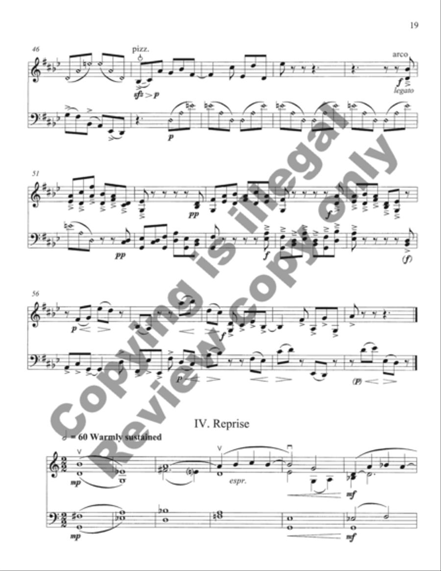Duo for Violin and Cello Duo for Violin and Cello String Duet scores gallery preview page 23