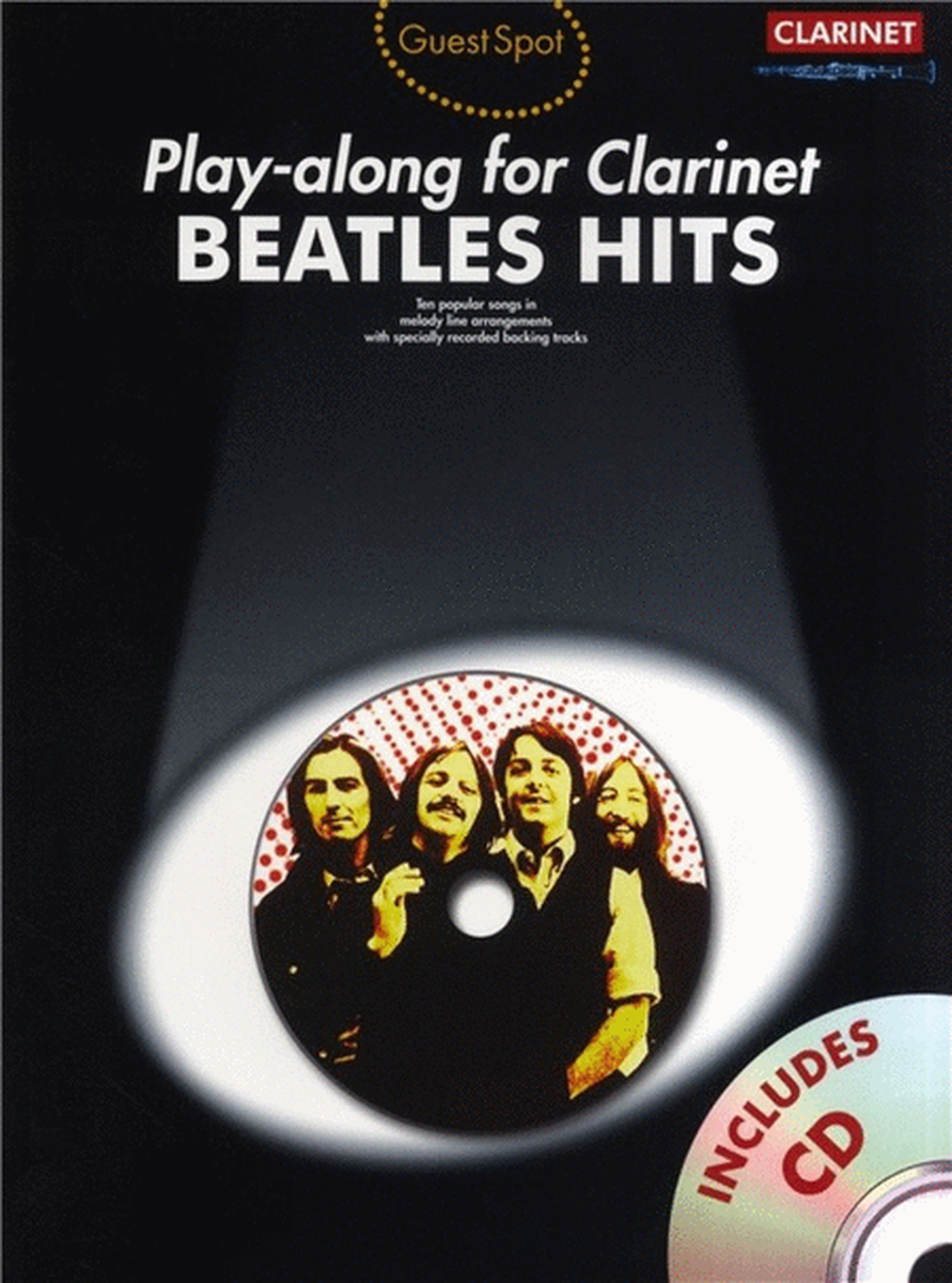 Guest Spot Beatles Hits Clarinet Book/CD