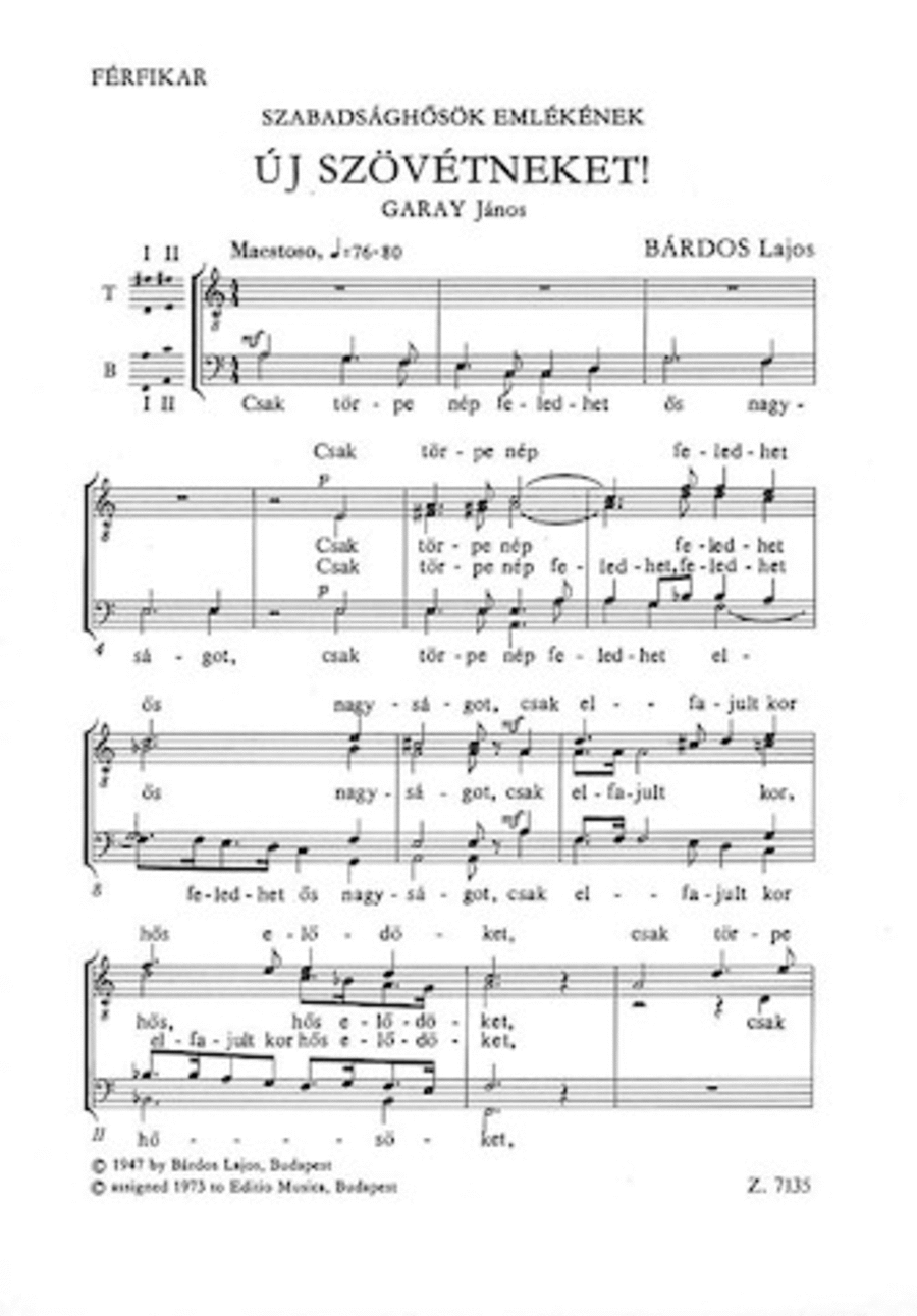 j SzÖvtneket! A Cappella scores gallery preview page 1