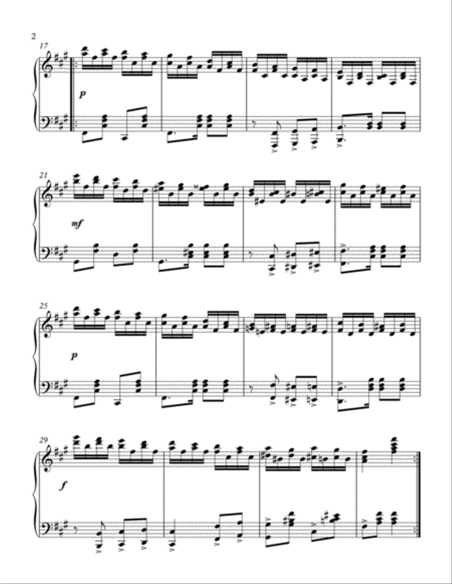 DUVIDOSO Piano Solo scores gallery preview page 2