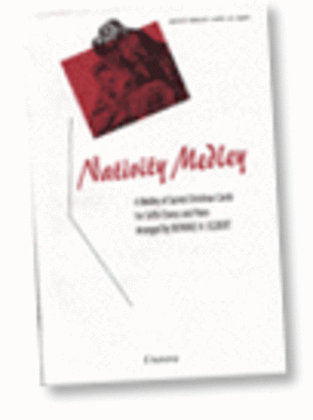 Book cover for Nativity Medley - SATB