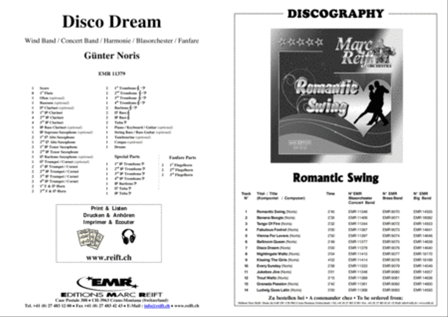 Disco Dream Concert Band scores gallery preview page 2