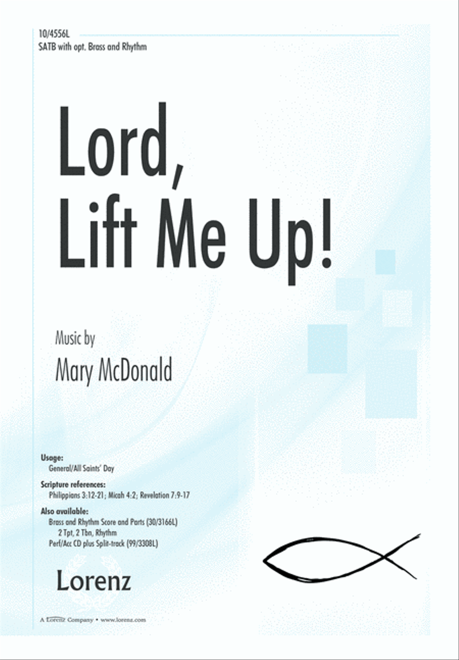 Lord, Lift Me Up! 4-Part scores gallery preview page 2