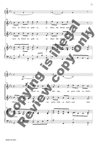 Christ Is the Vine (Choral Score) image number null