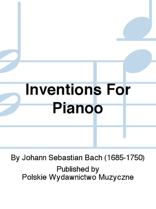 Inventions For Pianoo