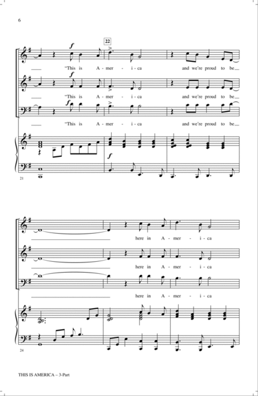 This Is America This Is America 3-Part scores gallery preview page 4