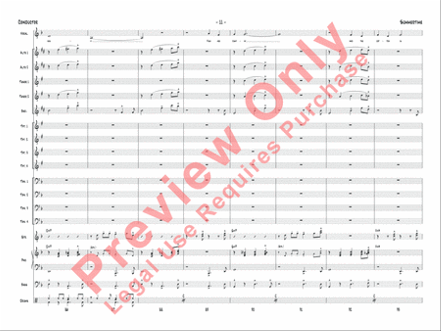 Summertime Jazz Ensemble scores gallery preview page 14