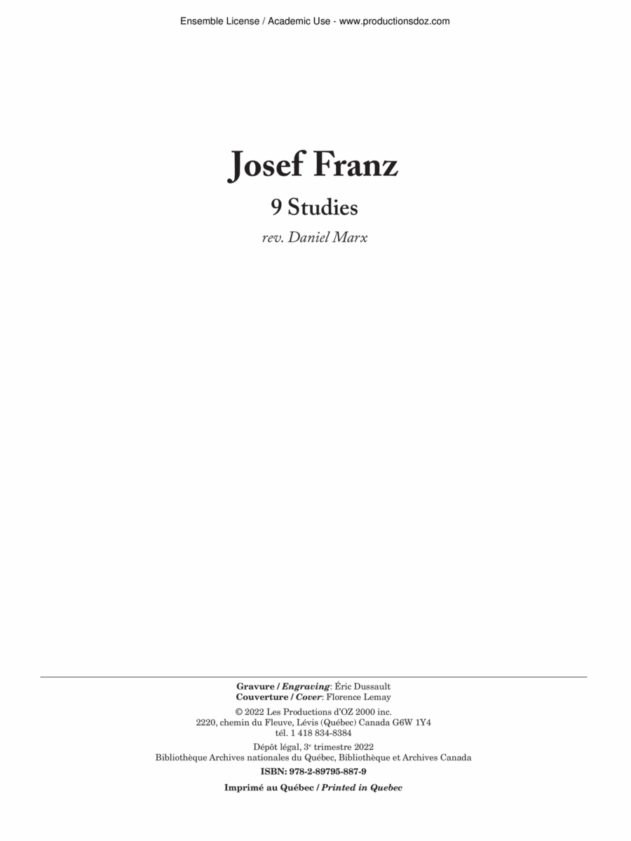9 Studies Classical Guitar scores gallery preview page 1