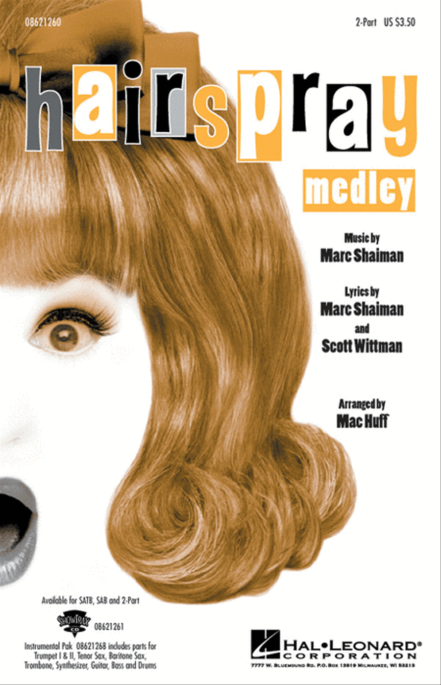 Hairspray (Medley) Hairspray (Medley) 2-Part scores gallery preview page 1