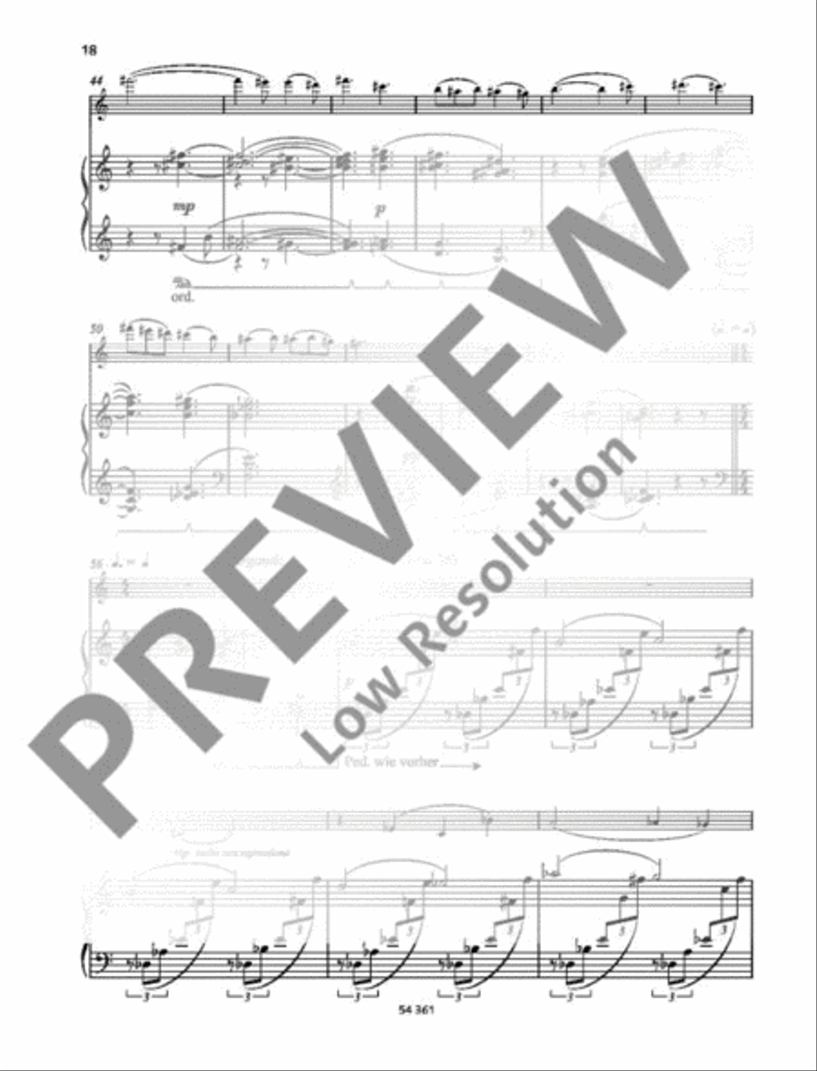 5 Poems 5 Poems Violin Solo scores gallery preview page 19