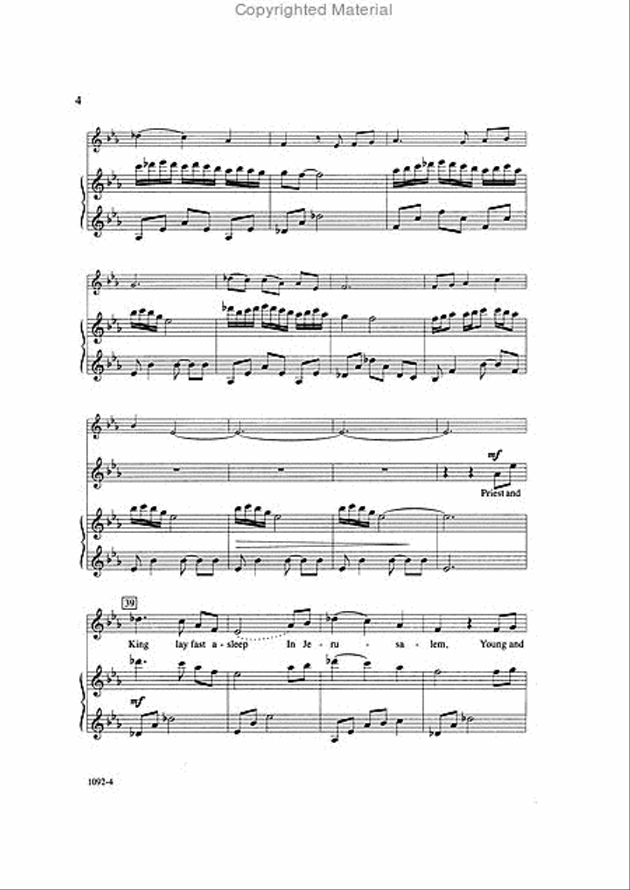 Before the Paling of the Stars - Unison Octavo Unison Choir scores gallery preview page 3