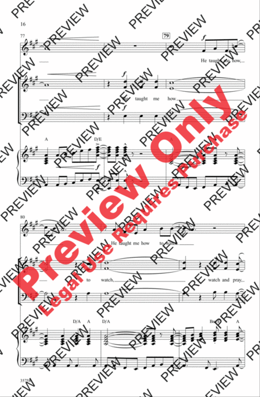 Oh Happy Day Oh Happy Day 3-Part scores gallery preview page 16
