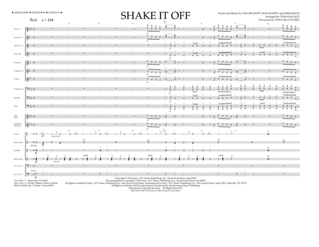 Shake It Off - Full Score
